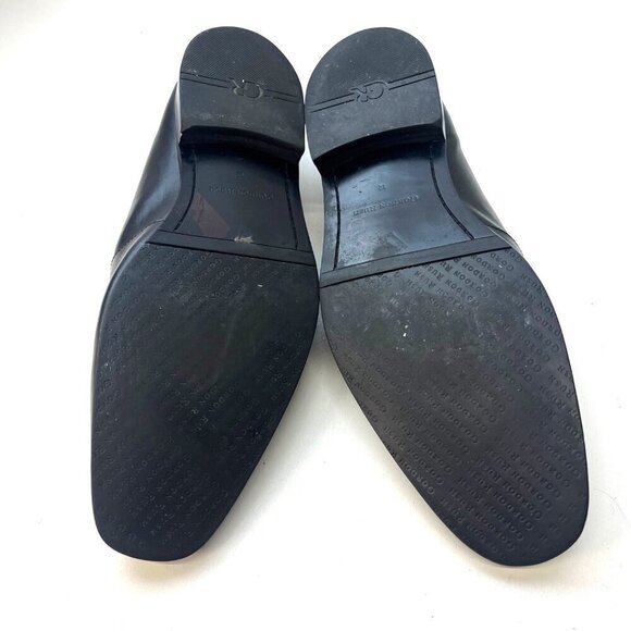 Gordon Rush Cole Leather Loafers Slip On Men's Size 12 Black Color Career - Picture 6 of 11